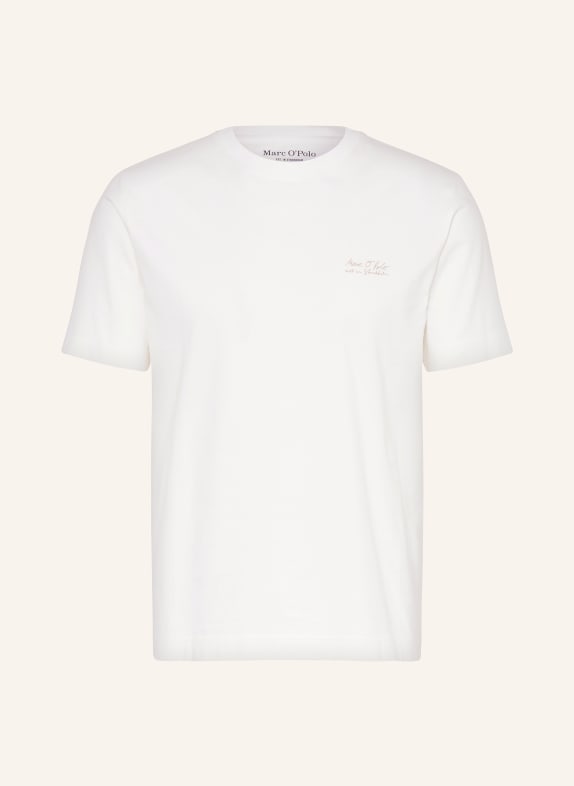 Marc O'Polo T-shirt WHITE/ BEIGE