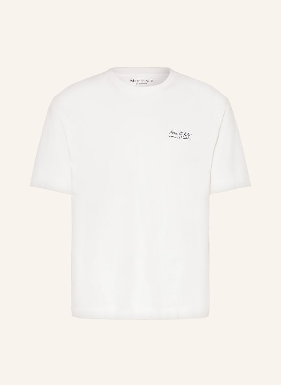 Marc O'Polo T-shirt WHITE/ BEIGE/ GRAY
