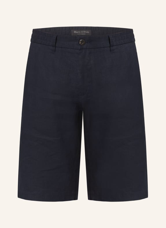 Marc O'Polo Linen shorts RESO Regular Fit DARK BLUE