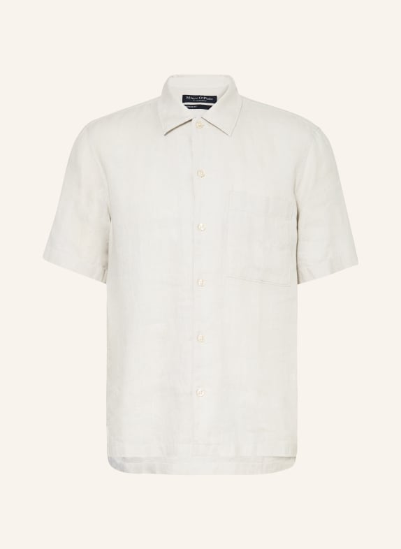 Marc O'Polo Short sleeve shirt regular fit made of linen CREAM