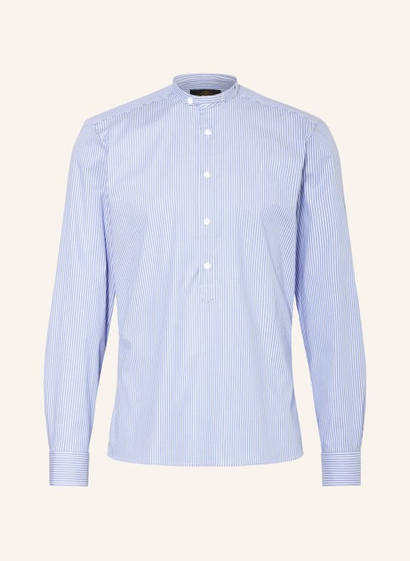 Hammerschmid Trachten shirt PFOAD Slim Fit LIGHT BLUE/ WHITE