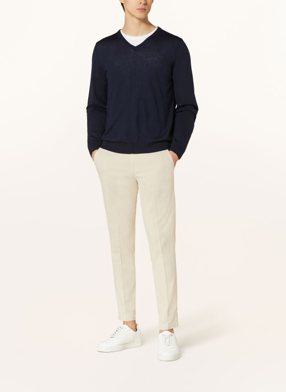 BOSS Pullover MELBA DUNKELBLAU