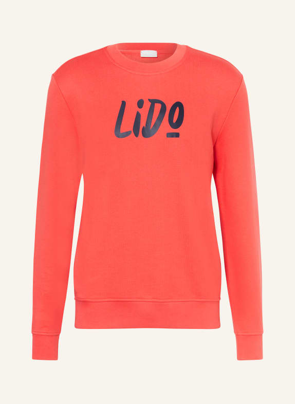 mey Lounge shirt series LIDO LIGHT RED