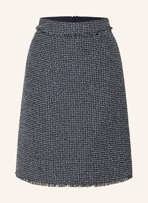 s.Oliver BLACK LABEL Skirt DARK BLUE/ WHITE