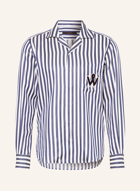 windsor. Lounge shirt DARK BLUE/ WHITE