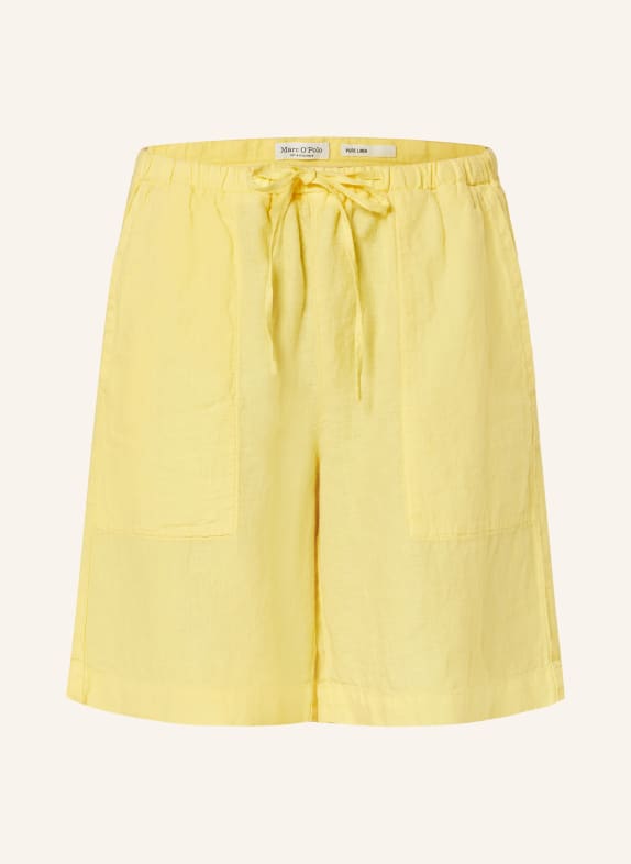 Marc O'Polo Linen shorts YELLOW