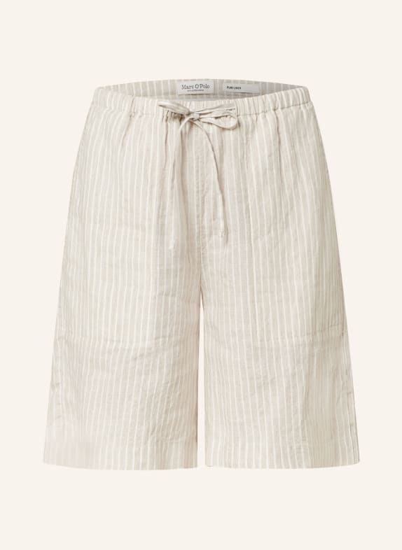 Marc O'Polo Linen shorts BEIGE/ ECRU