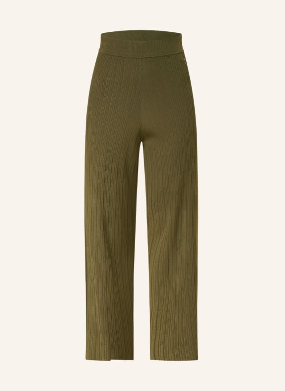 Calvin Klein Jeans Knit trousers OLIVE