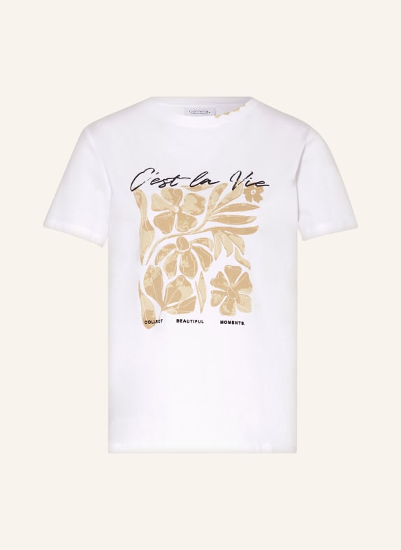 Calvin Klein Jeans T-shirt WHITE/ BEIGE