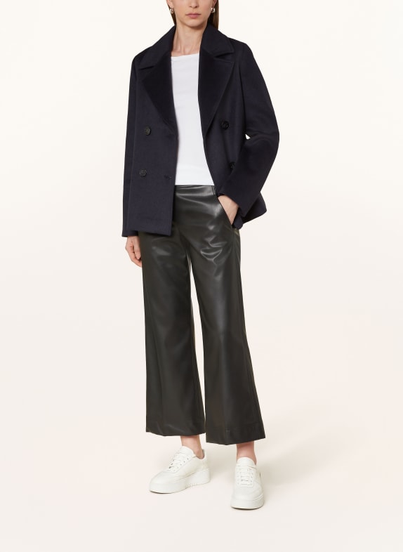 comma Coat DARK BLUE