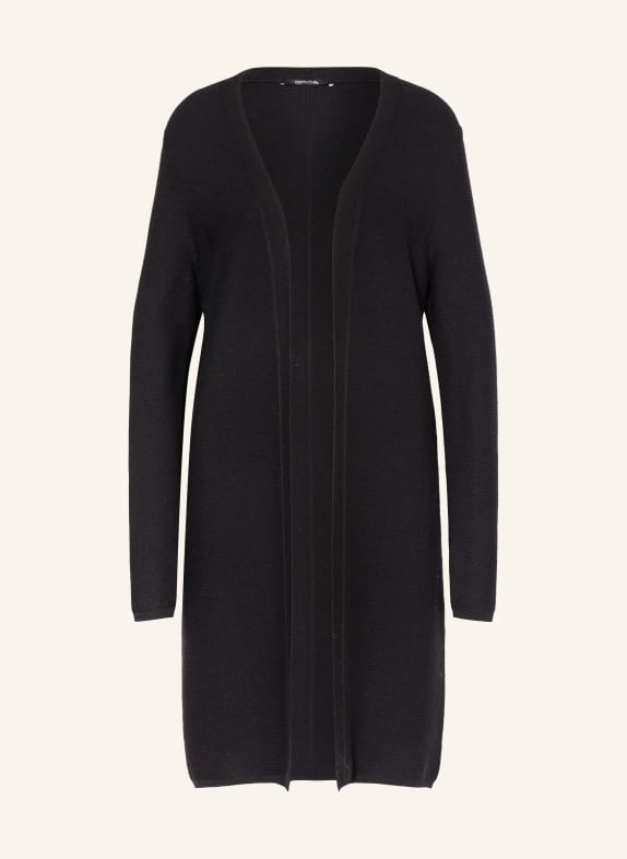 comma Knit cardigan BLACK