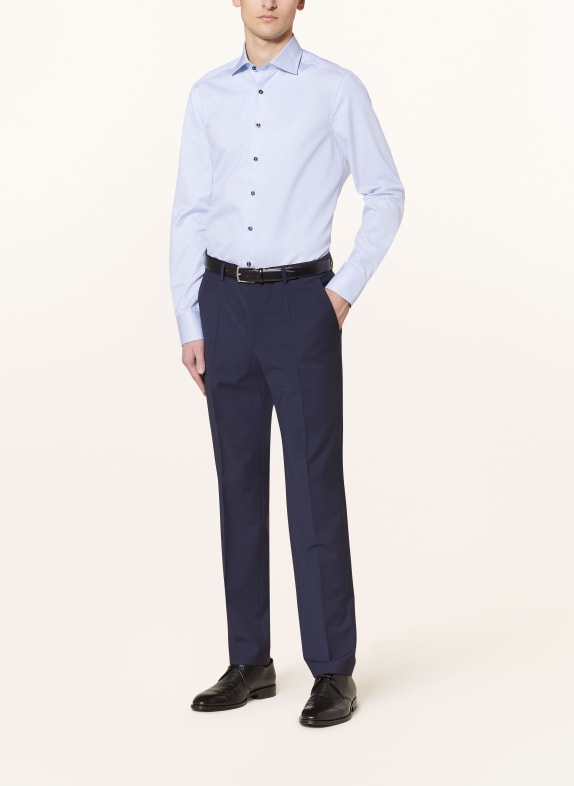 Stenströms Overhemd Slimline Fit LICHTBLAUW