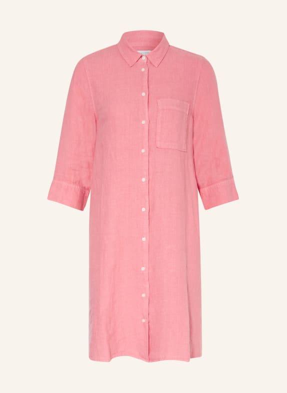 Marc O'Polo Linen dress with 3/4 sleeves PINK