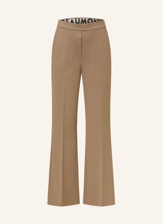 BEAUMONT Marlenehose HOPE aus Jersey BEIGE