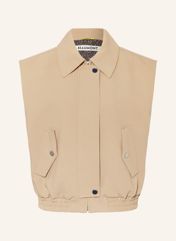 BEAUMONT Weste PAMELA CAMEL