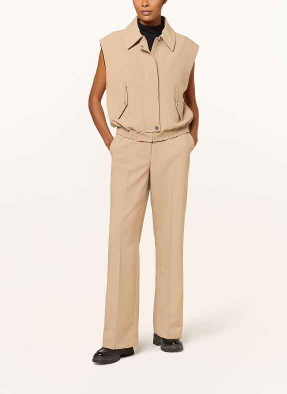 BEAUMONT Weste PAMELA CAMEL