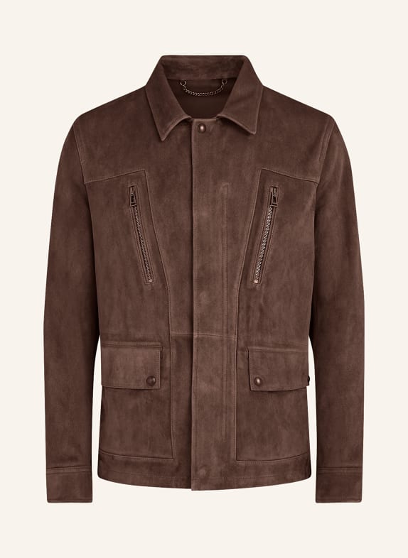 BELSTAFF Leather jacket CONTINENTAL BROWN