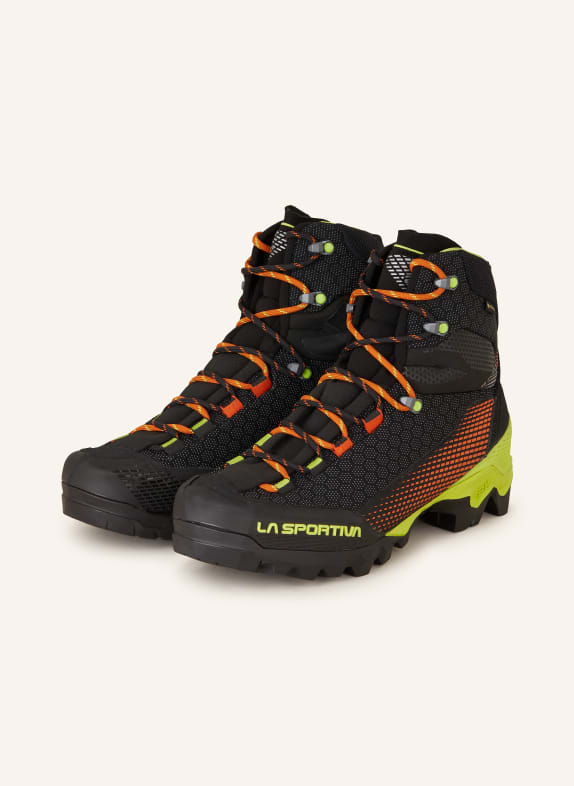 LA SPORTIVA Trekking shoes AEQUILIBRIUM ST GTX BLACK/ ORANGE