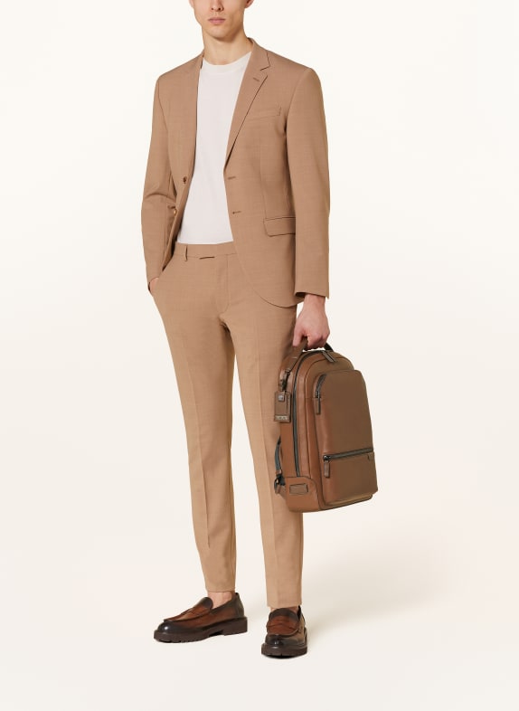 TUMI HARRISON rygsæk BRADNER med laptoprum COGNAC