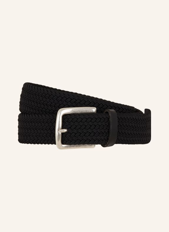 Marc O'Polo Braided belt BLACK