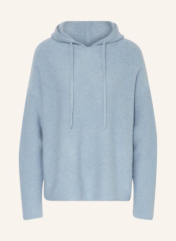 (THE MERCER) N.Y. Strickhoodie aus Cashmere BLAUGRAU