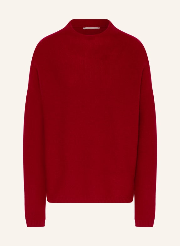 (THE MERCER) N.Y. Cashmere-Pullover DUNKELROT