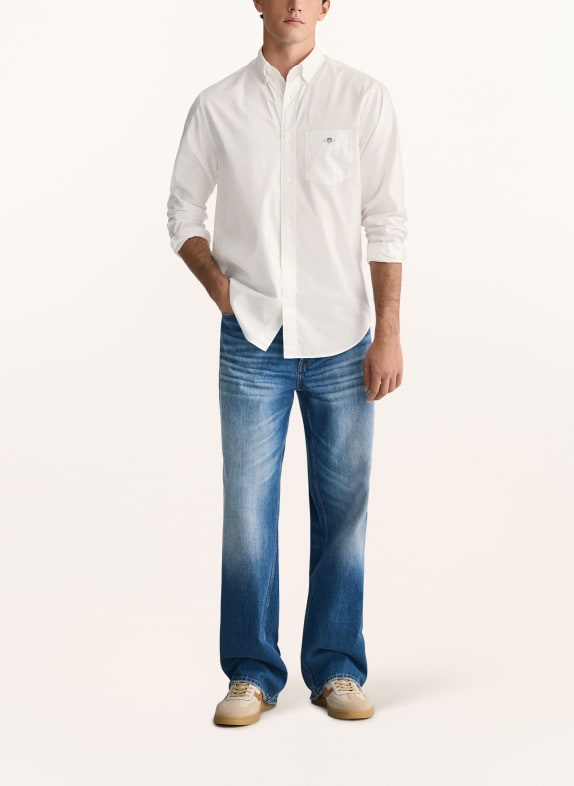 GANT Hemd Regular Fit WEISS