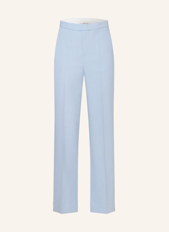 VANILIA Wide leg trousers LIGHT BLUE