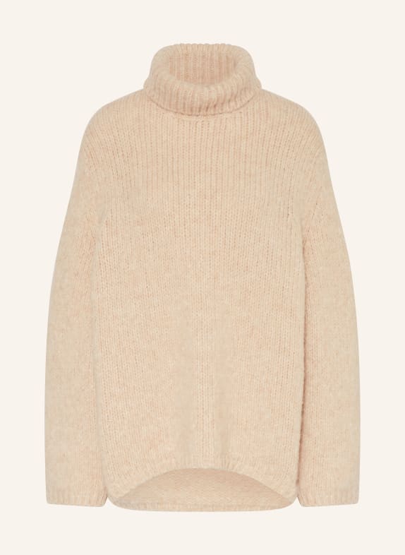 DOROTHEE SCHUMACHER Rollkragenpullover SOFT HAPPINESS aus Alpaka BEIGE