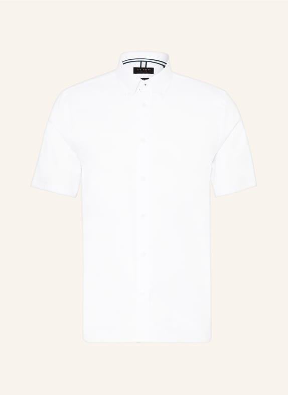 TED BAKER Short sleeve shirt ALDGTE regular fit WHITE
