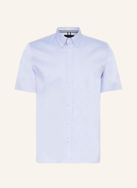 TED BAKER Short sleeve shirt ALDGTE regular fit LIGHT BLUE
