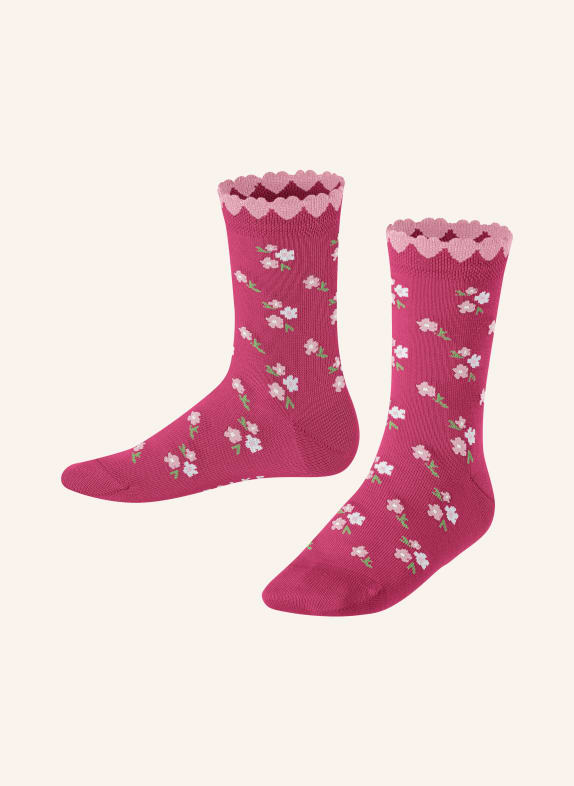 FALKE Socken DITSY FLOWERS 8856 fuchsia