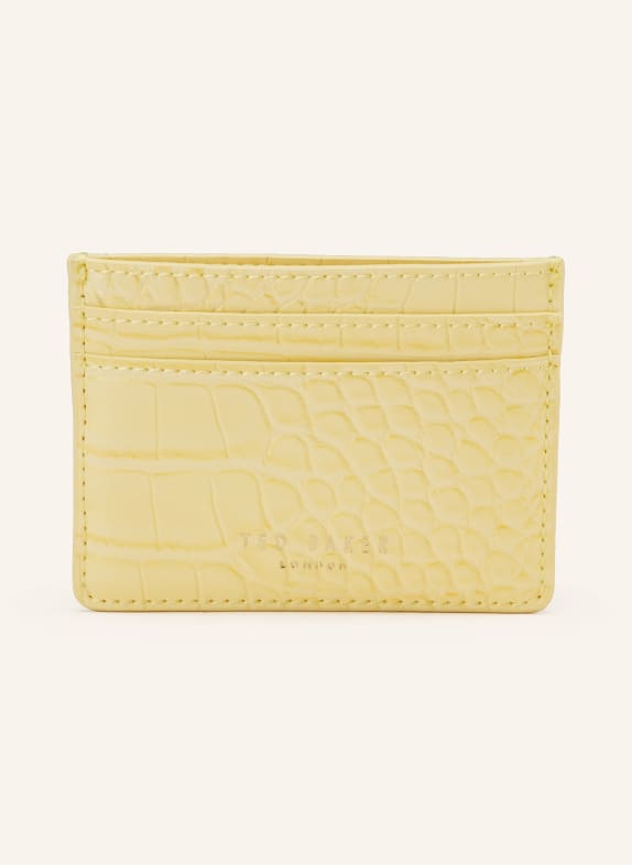 TED BAKER Card case COLY LIGHT YELLOW