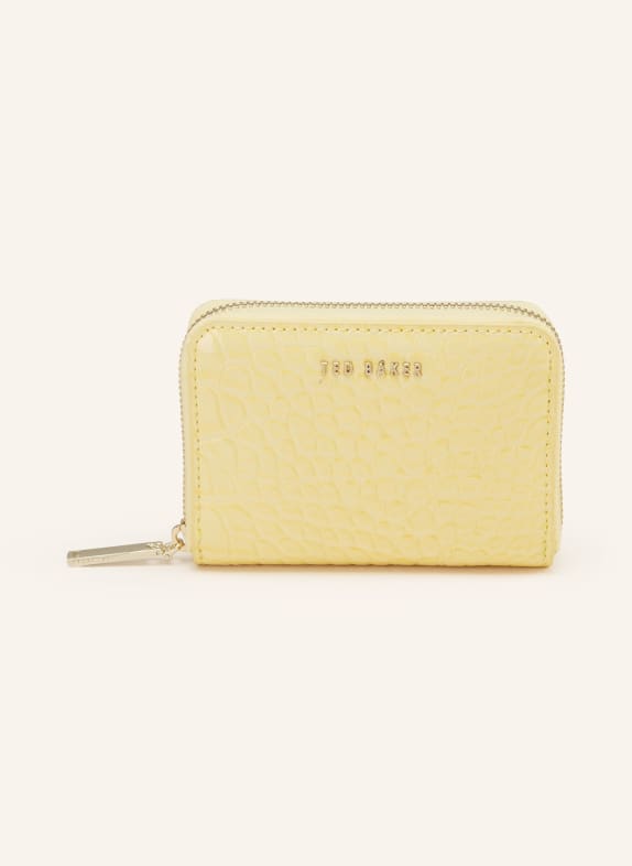 TED BAKER Wallet CONNII LIGHT YELLOW