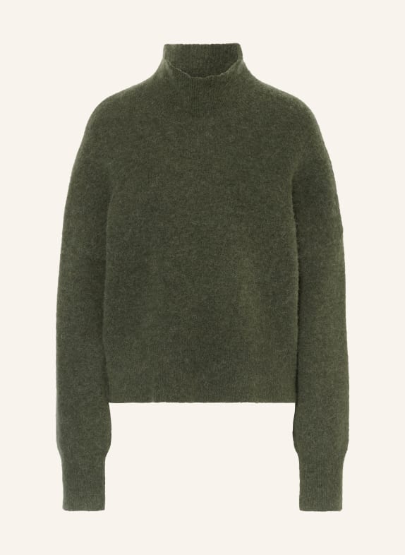 SAMSØE  SAMSØE Rollkragenpullover NOLA mit Alpaka GRÜN
