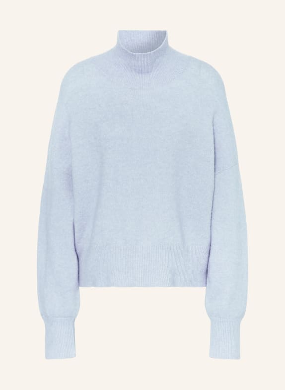 SAMSØE  SAMSØE Rollkragenpullover NOLA mit Alpaka HELLBLAU