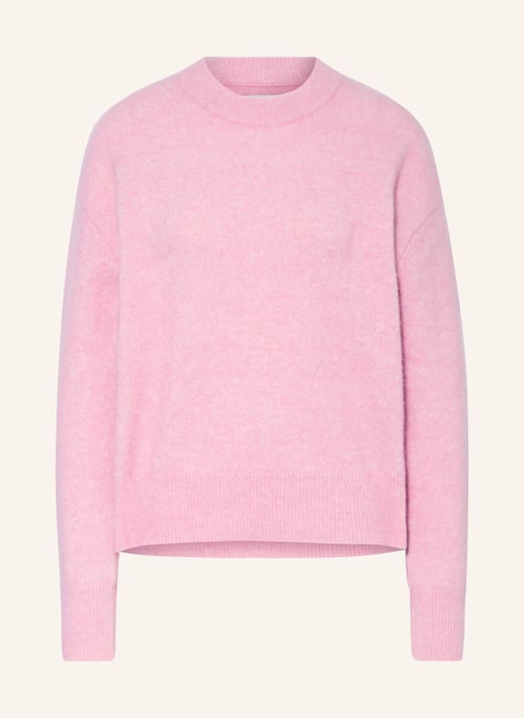 SAMSØE  SAMSØE Pullover ANOUR mit Alpaka ROSA
