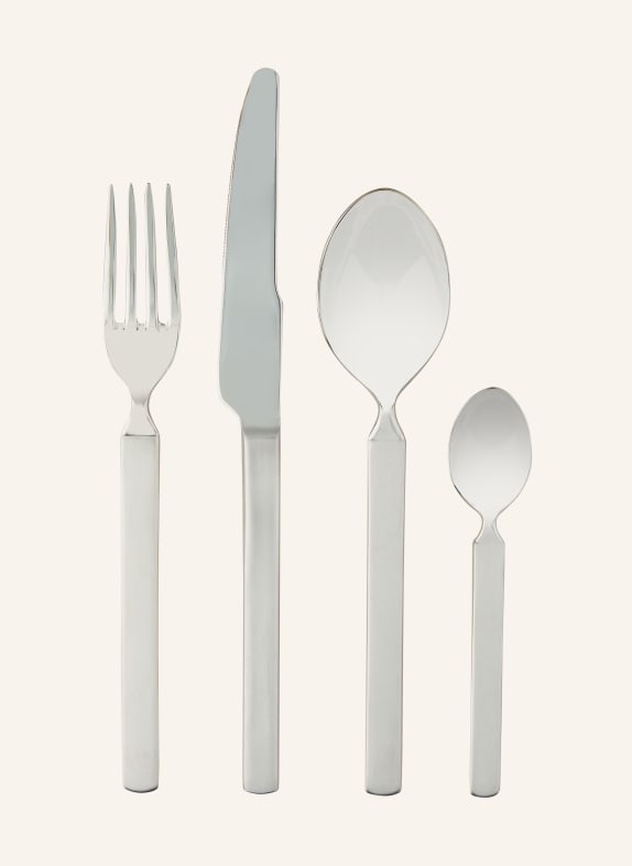 ALESSI 24-piece Cutlery set DRY SILVER