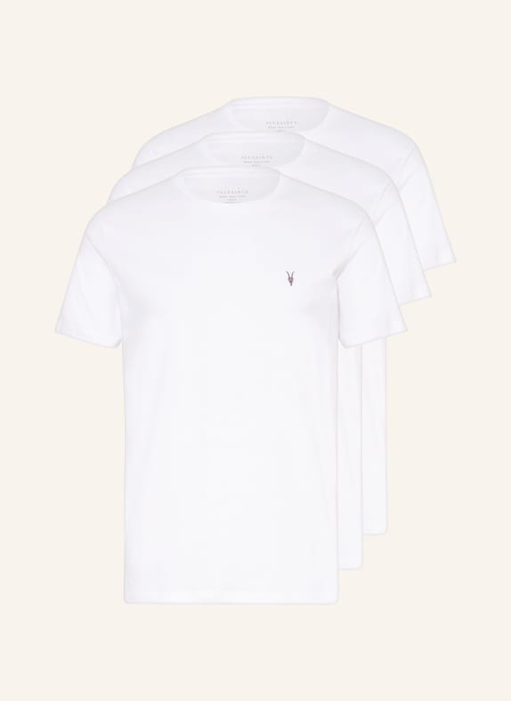 ALLSAINTS 3-pack T-shirts TONIC WHITE