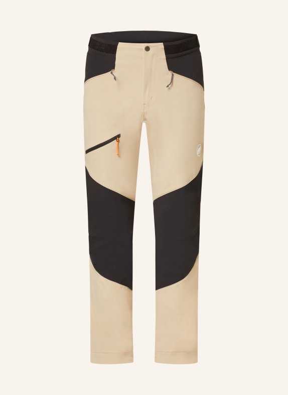 MAMMUT Outdoor pants TAISS BEIGE/ BLACK