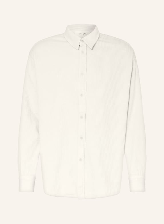 American Vintage Corduroy shirt CHEMISE comfort fit ECRU