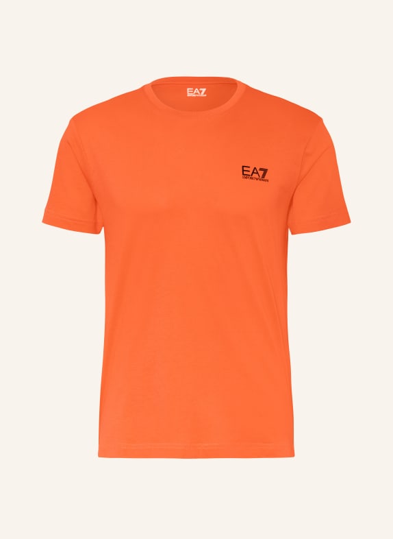 EA7 EMPORIO ARMANI T-shirt POMARAŃCZOWY