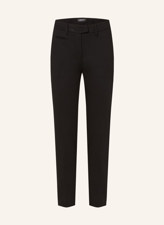 Dondup 7/8 trousers PERFECT-SLIM BLACK