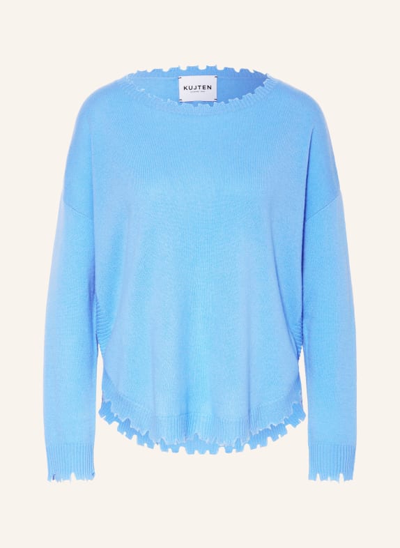 KUJTEN Cashmere sweater MELAH BLUE