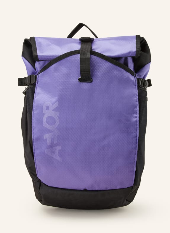AEVOR Backpack ROLL PACK 20 l with laptop compartment PURPLE