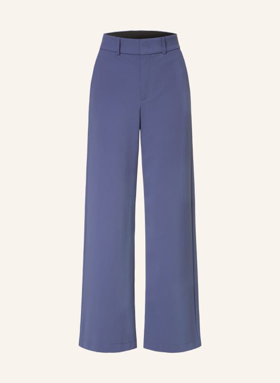 VANILIA Wide leg trousers DARK BLUE