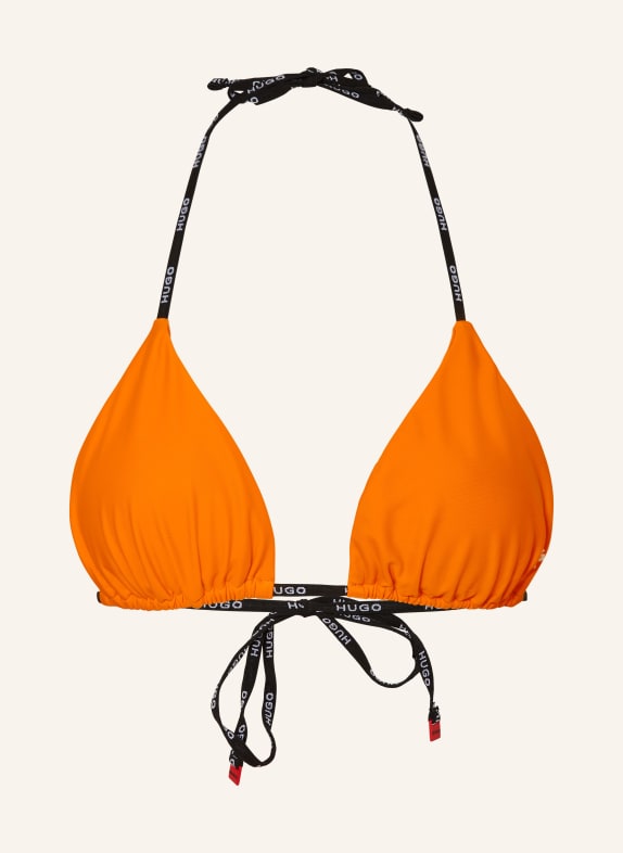 HUGO Triangel-Bikini-Top PURE ORANGE