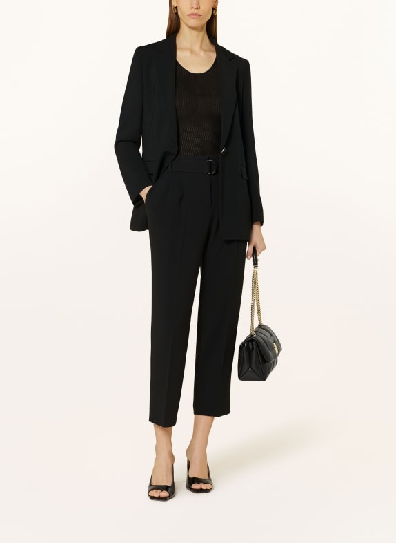 BOSS 7/8-broek TAPIAH ZWART