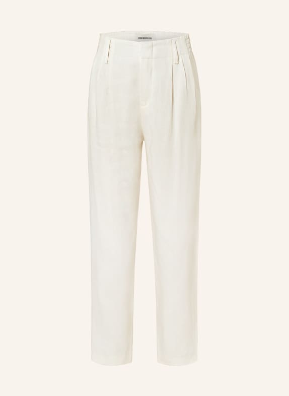 DRYKORN 7/8 trousers DISPATCH with linen ECRU