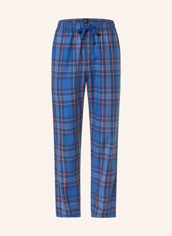 SCHIESSER Lounge pants MIX+RELAX BLUE/ RED/ BLACK